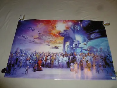 $29.99 • Buy Star Wars Galaxy Trends International Wall Poster 6263 Tsuneo Sanda 2010 Print >